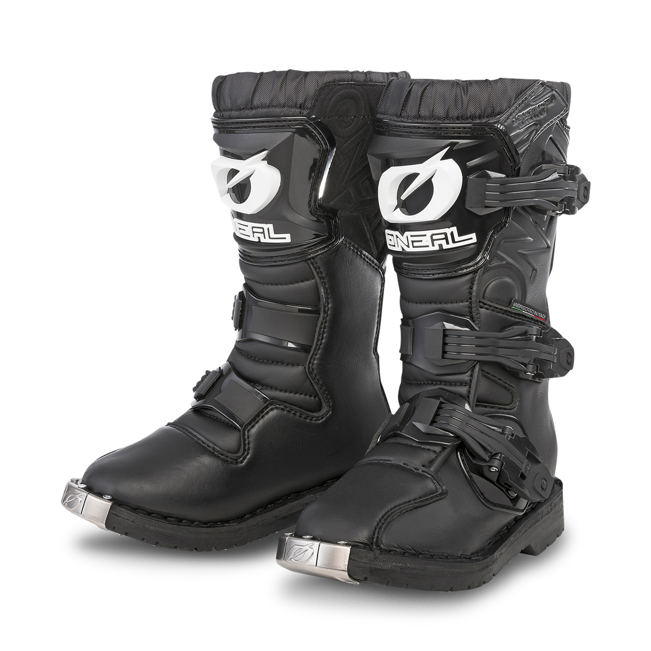 Shot K10 Black 2.0 Bambini Motocross Stivali Nero//Grigio 31